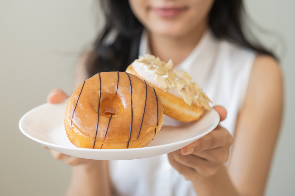 Bavarian Cum-Cream Filled Donuts