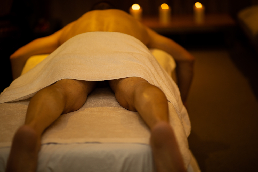 I went for a massage and got a very happy ending